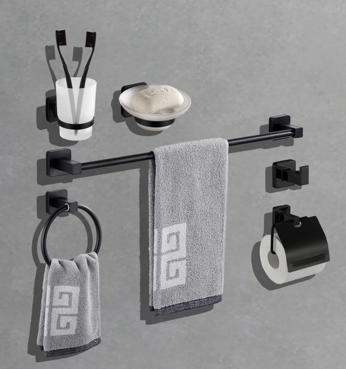 Набор аксессуаров для ванной BOCH MANN CR-F19B