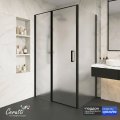 Душевое ограждение Cerutti SPA VICTORIA 120BF R (120x90x195), без поддона, матовое стекло 6 мм