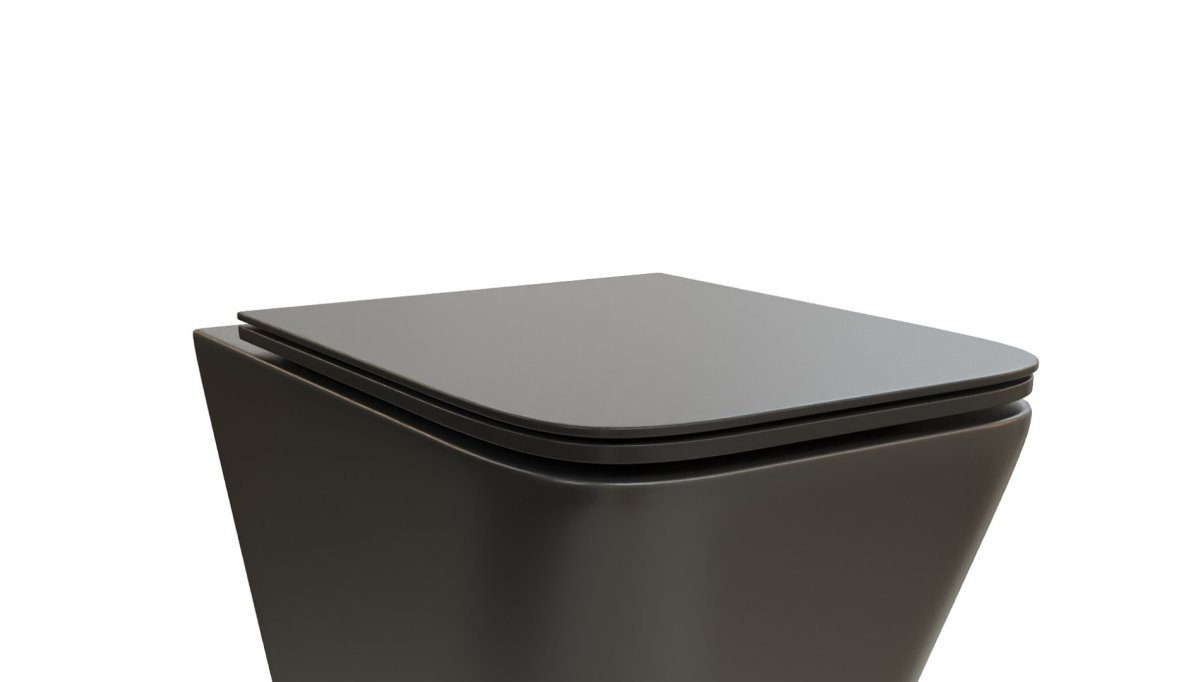 Сиденье для унитаза Ceruttispa MAIELLA Aria MB дюропласт с микролифтом и креплениями