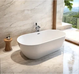 Отдельностоящая акриловая ванна Cerutti SPA SKYE170 без гидромассажа