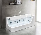 Гидромассажная ванна Ceruttispa C-494-17R (1700x800x580) с  аэромассажем и цветной подсветкой