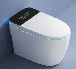 Умный унитаз-биде импульсный Ceruttispa EZIO Smart  безободковый, электронный, с дистанционным управлением