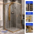 Душевое ограждение Ceruttispa АДИДЖЕ (ADIGE) 90G (90x90x190)