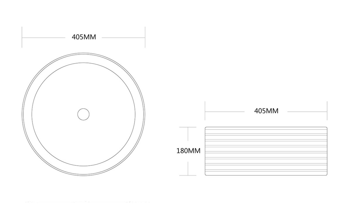 Раковина накладная CeruttiSpa CR0051A круглая, глубокая, белая, 40,5х40,5х18 см