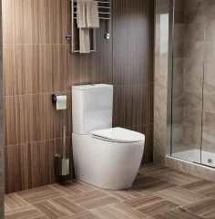 Унитаз компакт Ceruttispa VINCE Tornado CT10373 (630х350х795) безободковый с микролифтом и быстросъемным сиденьем