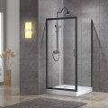 Душевое ограждение Cerutti SPA GLORIA120B (7723), 80х120 см, без поддона