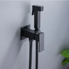 Гигиенический душ BOCH MANN RESIA B CK-P11B, черный, шланг 120 см