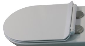 Сиденье для унитаза Ceruttispa BERNINA Aria дюропласт с микролифтом и креплениями