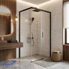 Душевое ограждение Cerutti SPAВИТО (VITO) 110BF R 110x80 см, без поддона