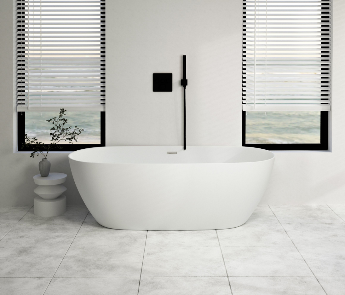 Отдельностоящая акриловая ванна Cerutti Spa dISEO 160 без гидромассажа