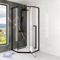 Душевое ограждение Cerutti SPA C3AF R, 90x90 см, без поддона, матовое стекло 5 мм